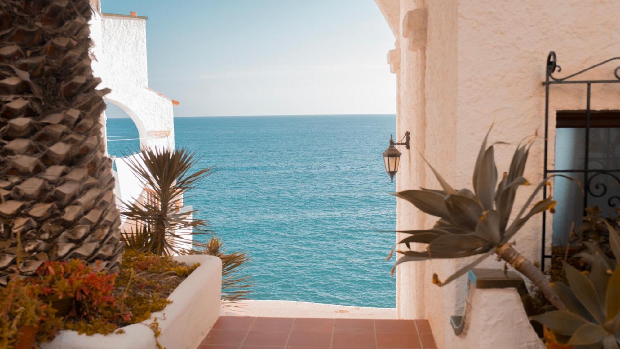 Appartamento Apto 1ª Linea De Mar Con Vistas A Sitges Esterno foto